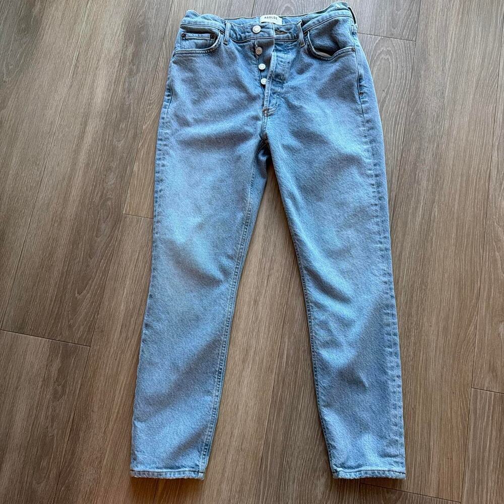 Agolde blue denim nico jeans Size 25